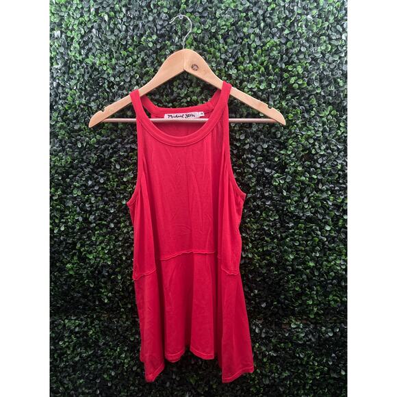 Michael Stars Red Sleeveless Blouse Women’s Size 0S - Picture 1 of 5
